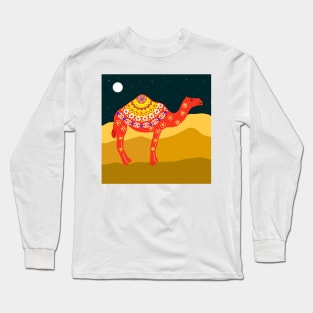 Camel in the dessert Long Sleeve T-Shirt